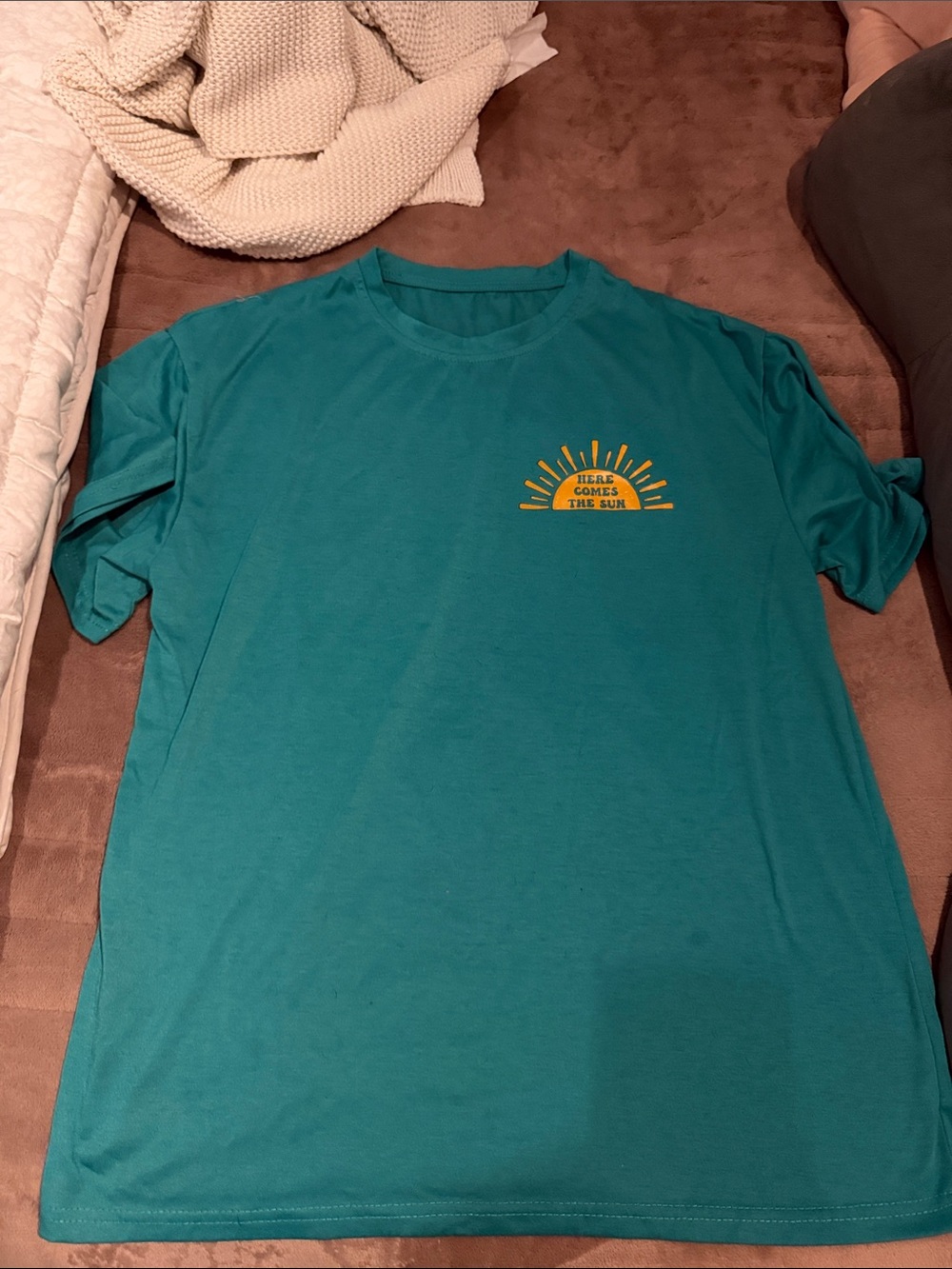 Turquoise Graphic tshirt